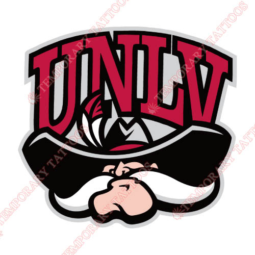 UNLV Rebels Customize Temporary Tattoos Stickers NO.6724